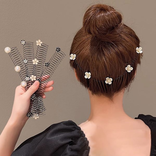 Camellia Broken Hair Comb Broken Hair Artefact Hair Comb Hair A 06