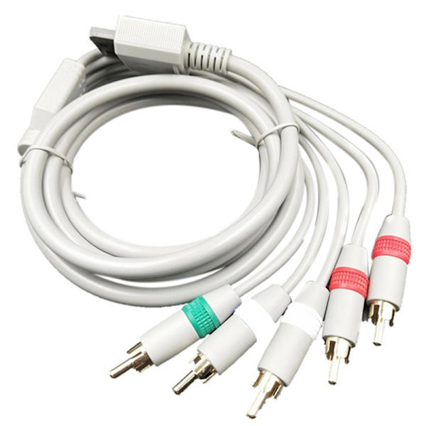 1,8m 5 RCA-kabel for Nintendo Wii-kontrollkonsoll o Video AV