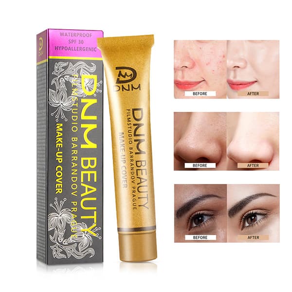 Full Skin Concealer Foundation Cream Ansikte Professionell Blemish E