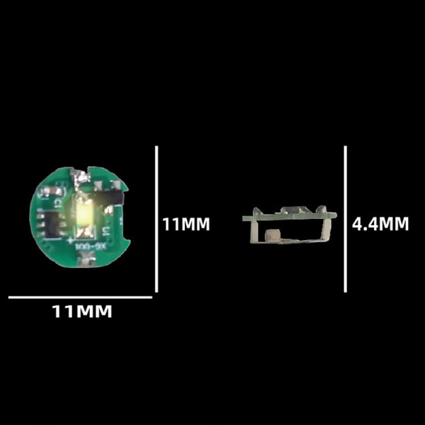 1kpl LED-valomagneettikytkin DIY-mallinnusanimaatio Kuva Pl A1