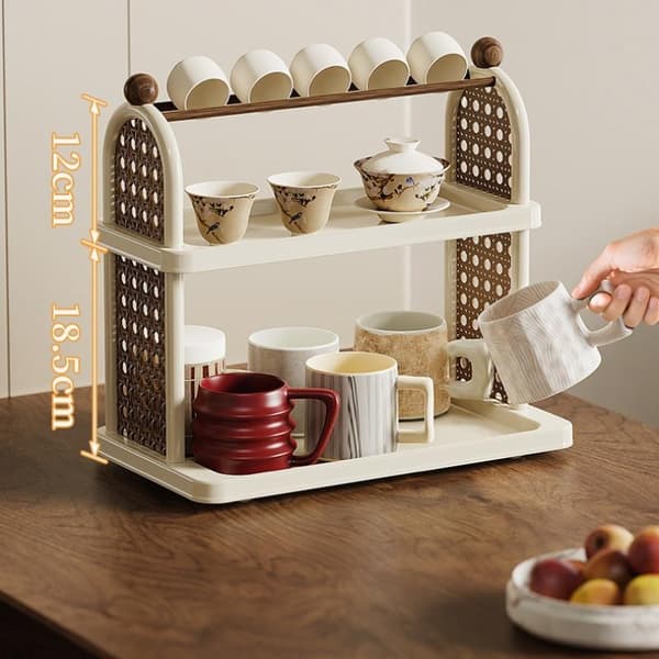 Koppholder for kaffe Black