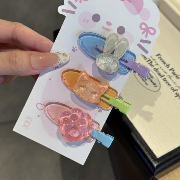 2 st Zootopia Hårnål Nick Judy Claw Popsicle Series Spårlös B
