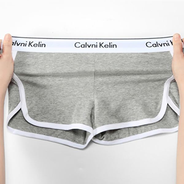 Color Block Elastinen vyötärö Boxer Jooga Urheilu Casual löysä alushousu Black XL