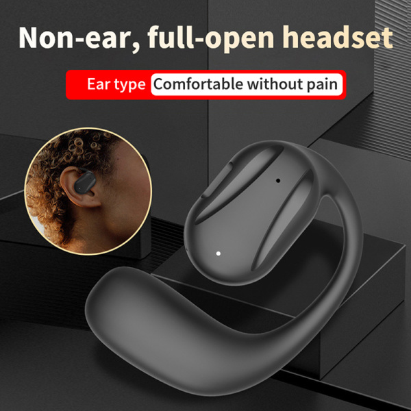 Full Open Headset Bone Conduction Langaton Bluetooth -kuuloke A1