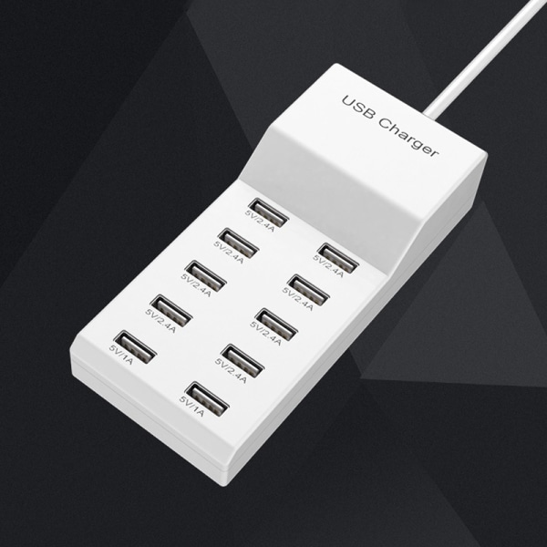 50 W 10-porttinen Type-C USB power C-EU Plug