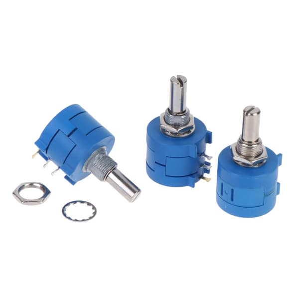 3590S-2 Flergångs trådlindad potentiometer för elektroniska kretsar 3590S 2K 202