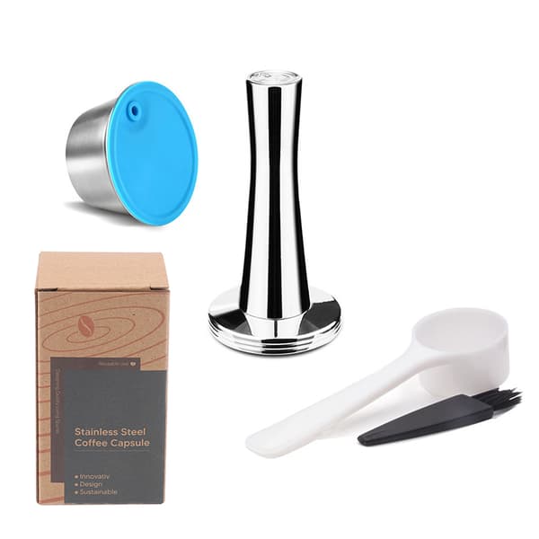 Gjenbrukbar, påfyllbar kaffekapsel i rustfritt stål for Dolce Gusto 1