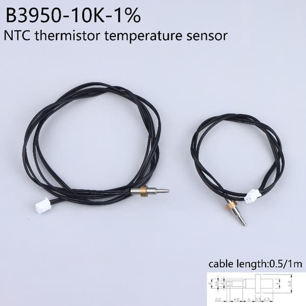 NTC 10K 3950 Termistor Temperatursensor Vandtæt Termistor A1 50CM