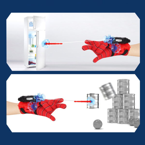 Spider Silk Transmitter Film Cosplay Launcher Glove Web Shooting 2