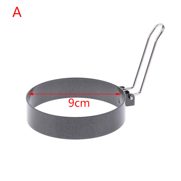 9/10/15/20 cm Pannkaka Form Metall Stekt ägg Shaper Non Stick 9cm