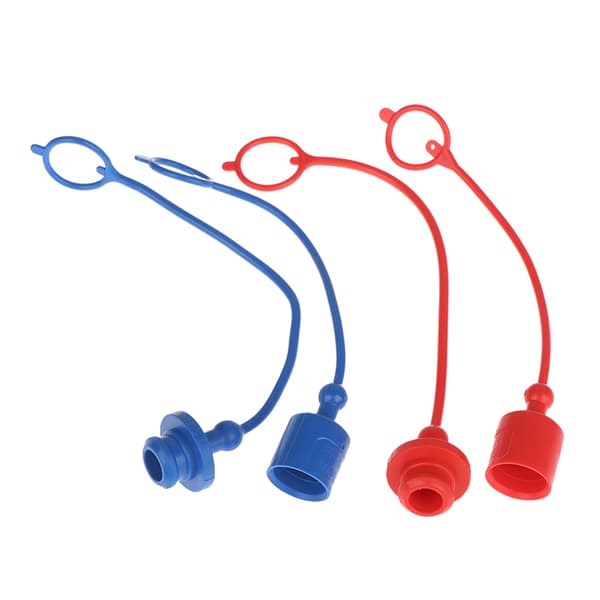 1/5 par 1/2 ISO-A hydraulisk lynkobling han støvhætte og hun Yellow 1pair