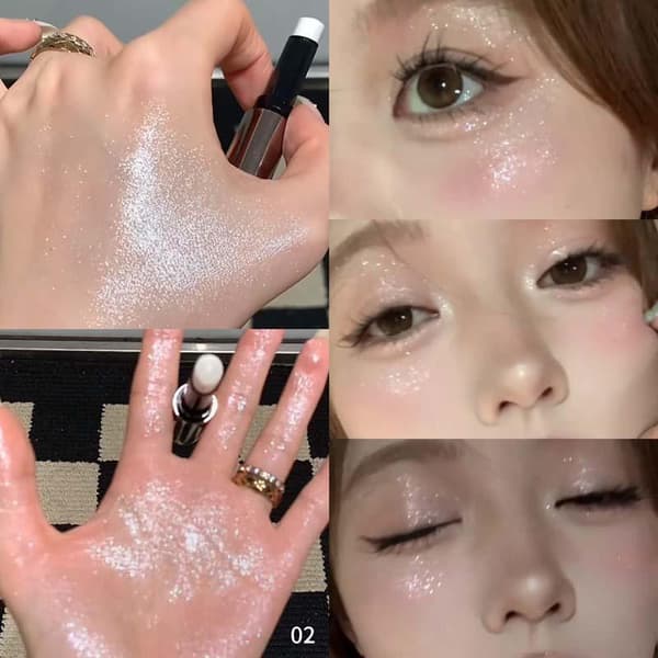 Skimmer Highlighter Stick Ansiktsconcealer Konturering Bronzer Con A2