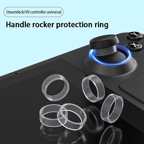 Joystick Protectors Usynlig elastisk gummi Anti-slitasjebeskyttelse A