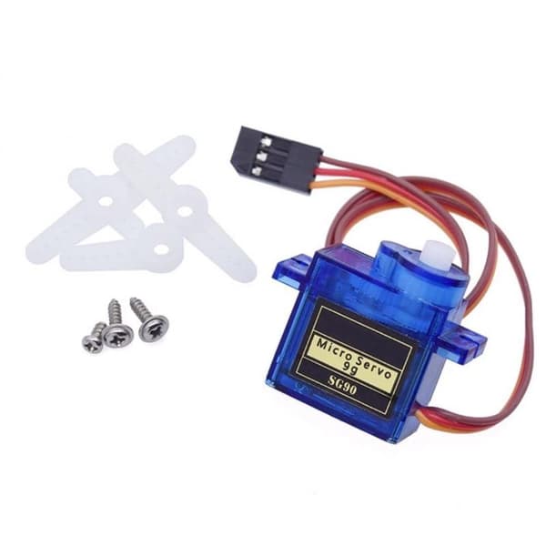 6 sett Sg90 mikro servomotor 1pc 180 Degree