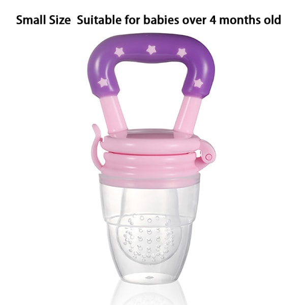 Baby Feeder Sut ing Legetøj Feeder Infant Fruit Pink S bb75 | Pink | S | Fyndiq