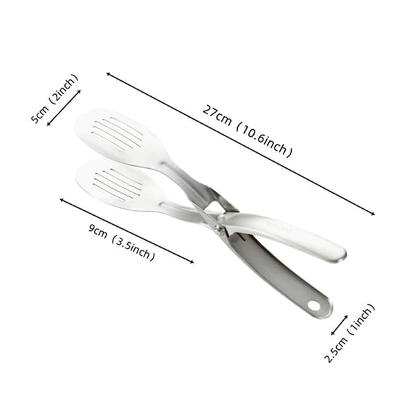 Kjøkkenklype i metall Silver
