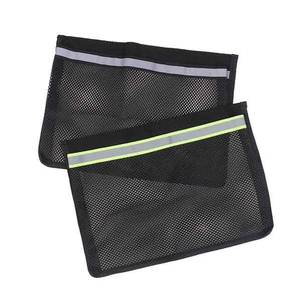 1/2 st båtförvaringsväska självhäftande baksida organiserare bärbar Black 1pc