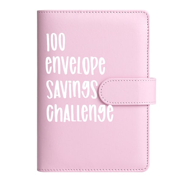 100 kuvert udfordring mappe par udfordring begivenhed notesblok Sa A4