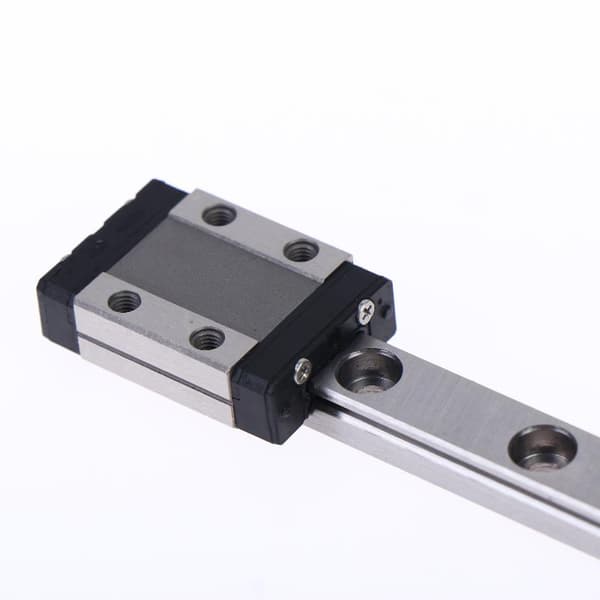 LML9C Miniatyr lineær skinne 9 mm bredde skyveblokk lineær M