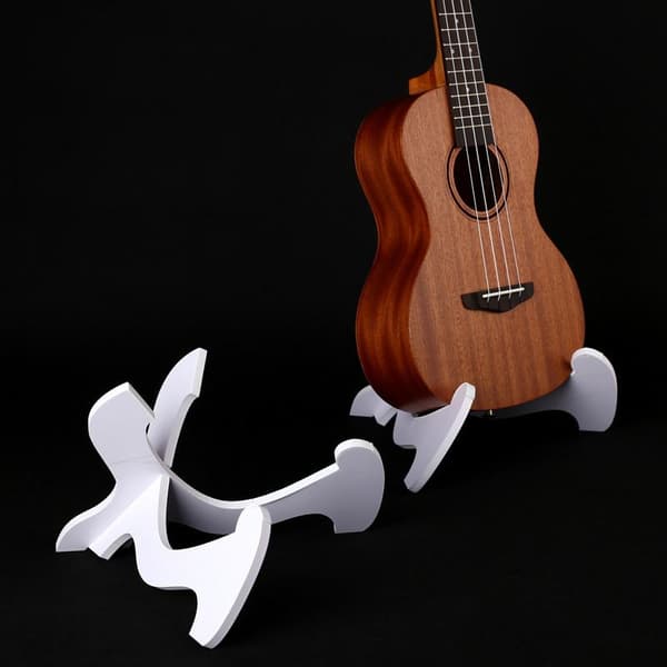 Gitarrställ Vertikal Ukulele Display Vikbar Hållare Inst 1set