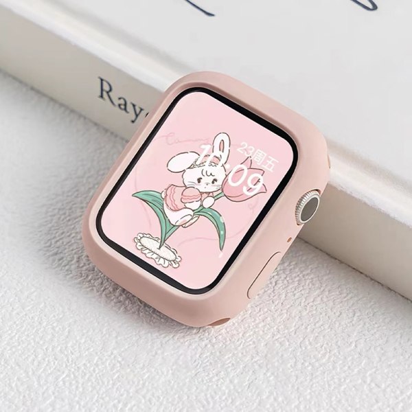 Candy Soft silikondeksel for Apple Watch Case Protection Shell pink 41mm