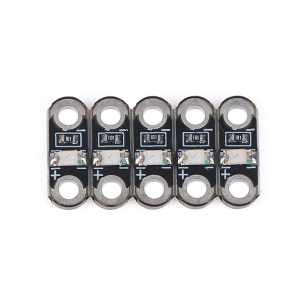 5 stk. 3-5V 40MA LilyPad Led Lille LED-lysmodul til DIY-sæt 3 Green 5pcs