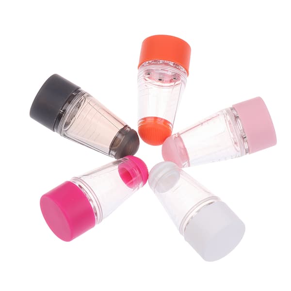 6ML Hårbottenapplikator Flytande Hårväxtkam Serumolja Orange