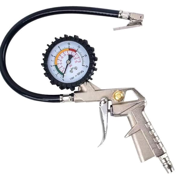 220PSI Bil Motorcykel Multifunktionel Dæktryksmåler A
