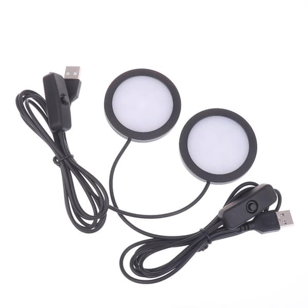 1 st för Bambu Led-ljusdelar DIY-modell varm/vit/neutral svart 6000K White light