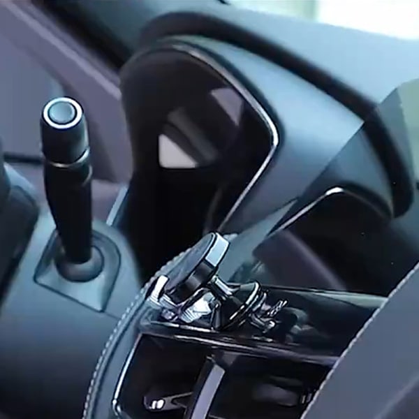 Højkvalitets bilmagnetisk telefonholder i bilstativ magnetcelle Black