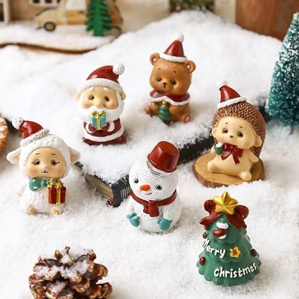 Julepynt Ornamenter Dyreformet Julegave Skrivebord A3