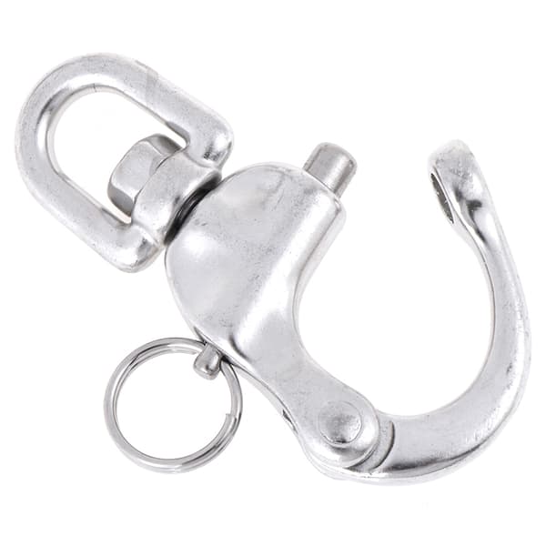 Rostfritt stål Snabbkoppling Båtkätting Shackle Swivel Snap Ho