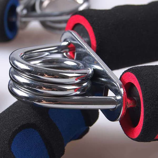 Justerbar Gym Handled Strength Exerciser Hand Grip Strengthener Gray