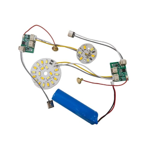 1 sett 5V lyskilde LED-lyspanel dimmekontroller fjernkontroll 3W Warm light