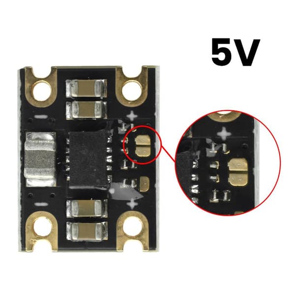 TPS63802 Mini-litiumakkua tehostava moduuli DC 1.8-5.5V tulo 2 A2