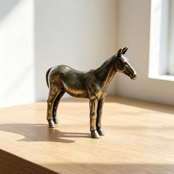 Kreative dyrefigurer Hest Vædder Elefant Næsehorn Tudse Ti A15