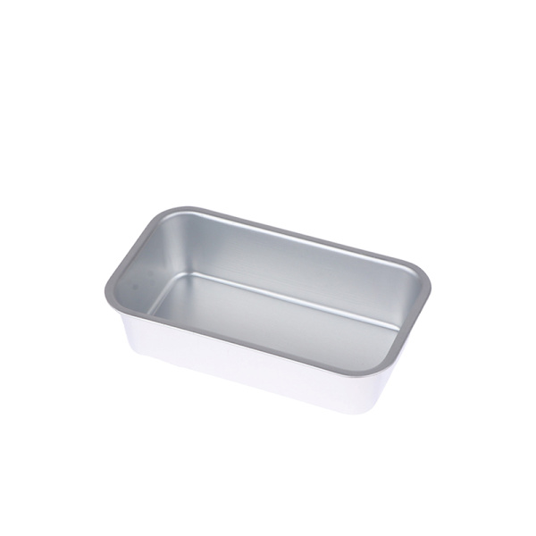 1 stk Firkantet boks Form Bakeverktøy Aluminiumslegering non-stick brød 128x70x38mm