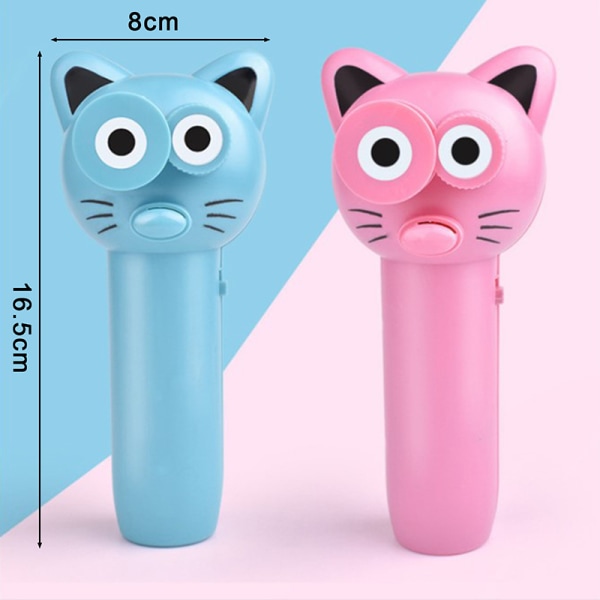 ZipString Rope Launcher Propeller Toys e Cat String Controller Blue
