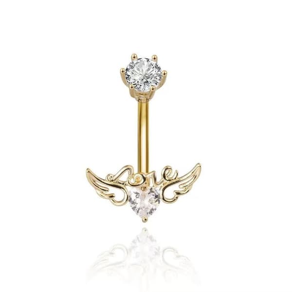 Änglavingar Navelpiercing Sexiga Navelpiercingar B A2