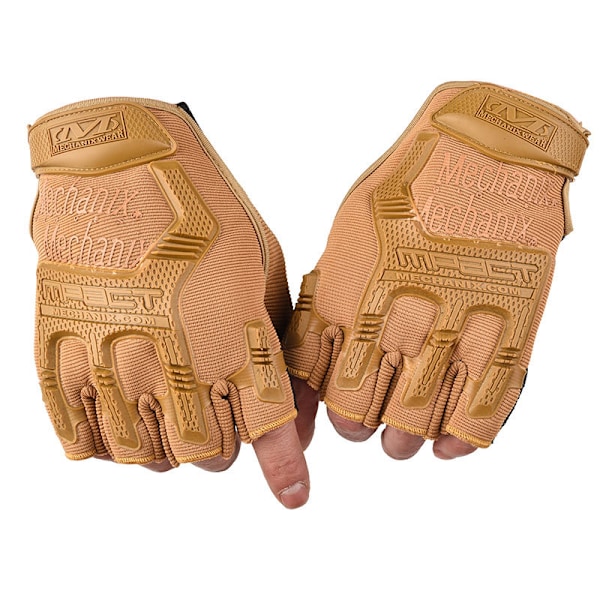 Taktiset sotilashanskat Paintball Airsoft Shot Soldier Combat Khaki