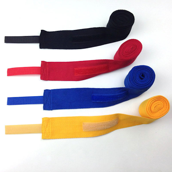 Puuvillainen nyrkkeilyside Rannekeide Combat Protect Boxing Sport Ki Red 5CMx5M