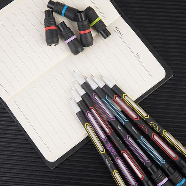 Antistress Spinning Pen Muovinen Spiner Pen Black