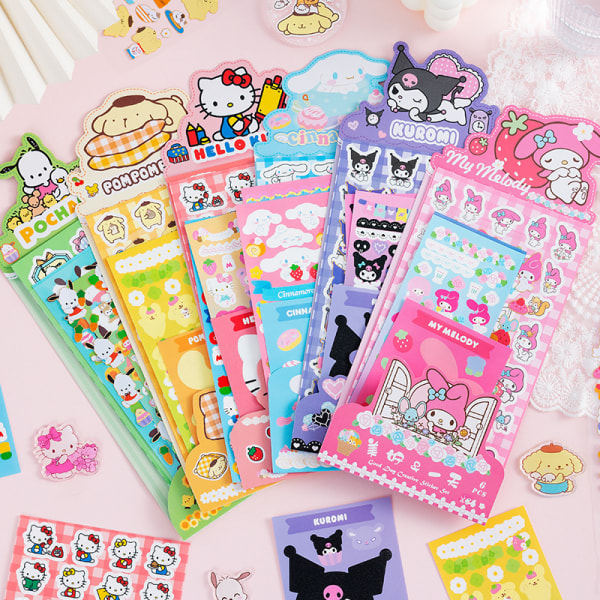 Sunny Day Sanrio e Thing Supply Station Series Cartoon Animatio A2