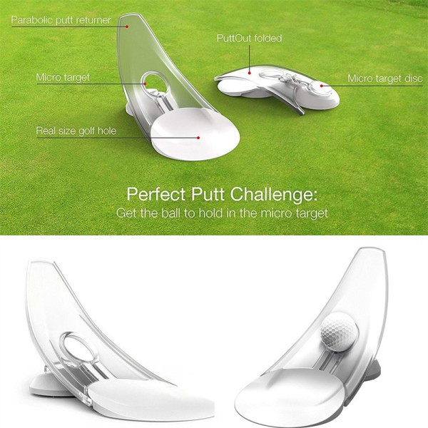 Bærbart Golfputterverktøy Golfputtrener Folding Golf Pra red