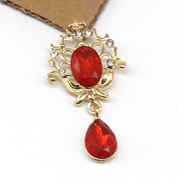DIY Alloy Rhinestones Anheng Brosjer Knapper For Party Festiv A7