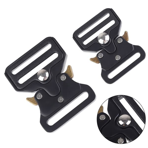 2 Størrelser Metal Strap Spænder Til Webbing DIY Bag Bagage Tøj A