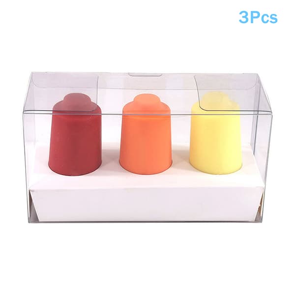 Husholdnings Cupping Silikone Vakuum Sugeapparat Massage Terapi Til 3Pcs
