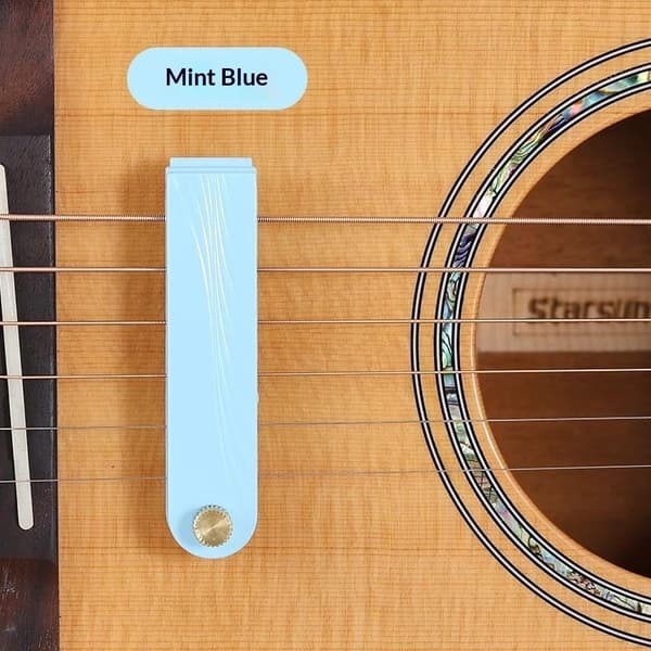 Gitarrljuddämpare Mute Pad Strängskydd Icke-störande Gitarr St Green