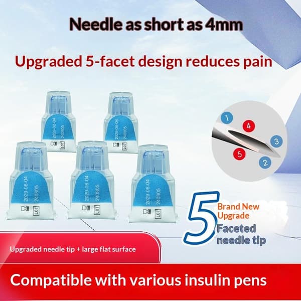 7 st insulinampuller för Lilly insulinpenna Daily D 4mm 7pcs