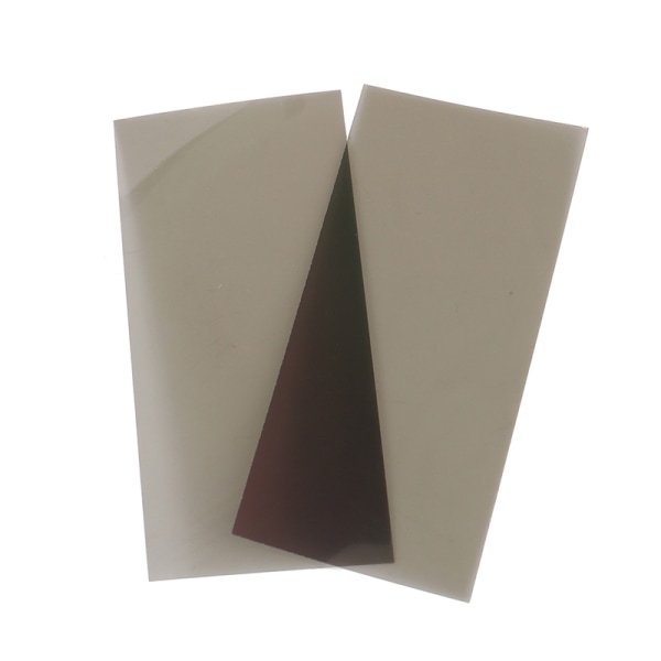 2st 87*41mm linjärt polariserat filter glansigt polarisatorfilm